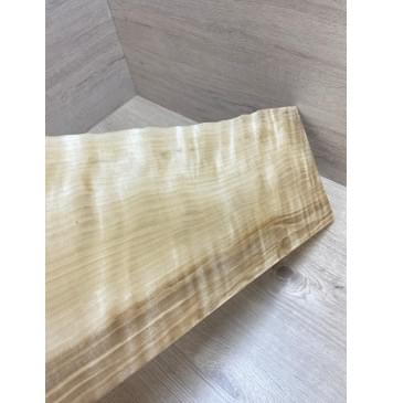 Берёза Пламенная заготовка на топ Радиал АА Волна ААА 14х184-195х635 мм (1шт под распил)-13