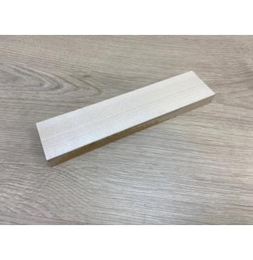 Клён Белый заготовка для бриджа акустической гитары Радиал ААА 15х47х205 мм-0