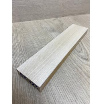Клён Белый заготовка для бриджа акустической гитары Радиал ААА 15х47х205 мм-6