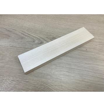 Клён Белый заготовка для бриджа акустической гитары Радиал ААА 15.5х47х205 мм-0