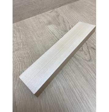 Клён Белый заготовка для бриджа акустической гитары Радиал ААА 15.5х47х205 мм-6