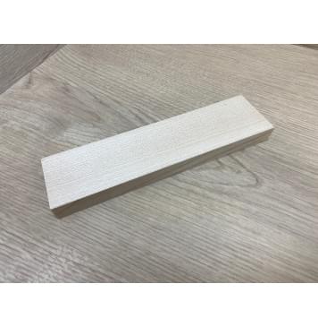 Клён Белый заготовка для бриджа акустической гитары Радиал ААА 15.5х47х185 мм-2