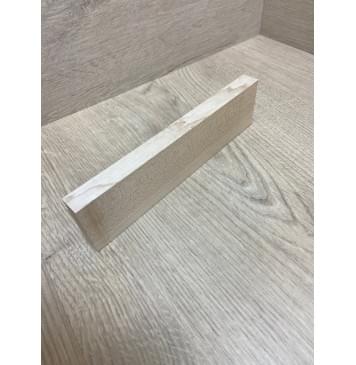 Клён Белый заготовка для бриджа акустической гитары Радиал ААА 15.5х47х185 мм-5