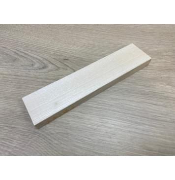 Клён Белый заготовка для бриджа акустической гитары Радиал ААА 15х47х210 мм-0