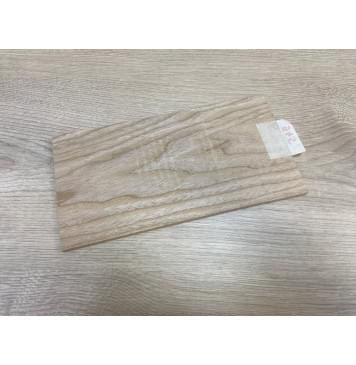 Ясень Белый заготовка накладки на головку грифа Тангент ААА 6х133х245 мм-5