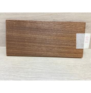 Сапели заготовка накладки на головку грифа Радиал ААА 6х110х230 мм-4