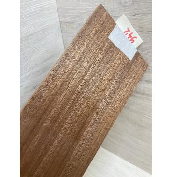 Сапели заготовка накладки на головку грифа Радиал ААА 6х110х230 мм-2