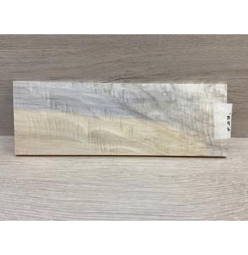 Тополь Болотный Волнистый заготовка накладки на головку грифа Смешанный ААА Волна АА 7х97-102х280 мм-3