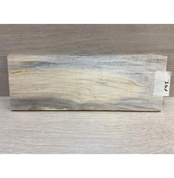 Тополь Болотный Волнистый заготовка накладки на головку грифа Смешанный ААА Волна А 7х104х280 мм-4