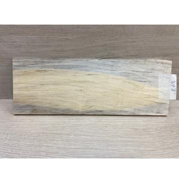 Тополь Болотный Волнистый заготовка накладки на головку грифа Смешанный ААА Волна А 5.5х103х280 мм-2