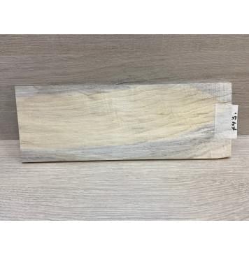 Тополь Болотный Волнистый заготовка накладки на головку грифа Смешанный ААА Волна А 5.5х103х280 мм-3