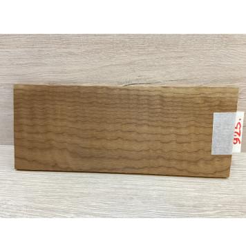 Клён Волнистый Печёный 180 гр заготовка накладки на головку грифа Смешанный ААА Волна ААА 6х102х250 мм-3