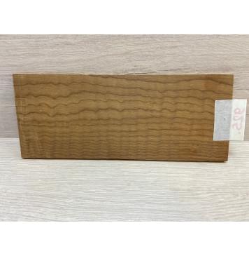 Клён Волнистый Печёный 180 гр заготовка накладки на головку грифа Смешанный ААА Волна ААА 6х102х250 мм-4