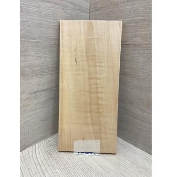 Ольха Волнистая заготовка накладки на головку грифа Смешанный ААА Волна А 9х105х225 мм-6