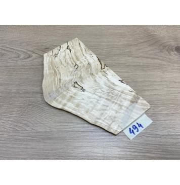 Берёза Болотная заготовка накладки на головку грифа Смешанный ААА 5.5х75-130-85х215 мм-0