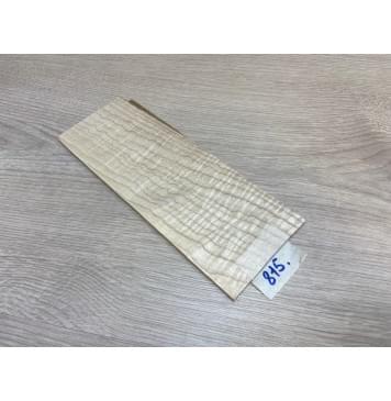 Ясень Белый Волнистый заготовка накладки на головку грифа Смешанный ААА Волна ААА 4х90х235 мм-0