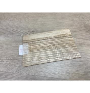 Ясень Оливковый Волнистый заготовка накладки на головку грифа Смешанный ААА Волна АА 3х130х200 мм-6