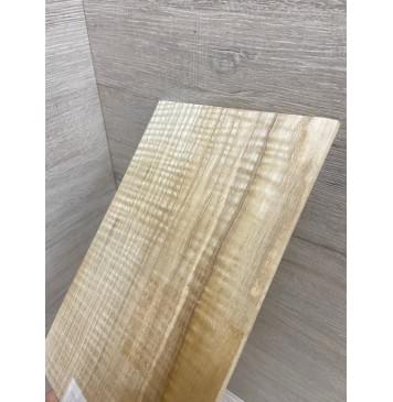 Ясень Оливковый Волнистый заготовка накладки на головку грифа Смешанный ААА Волна АА 3х130х200 мм-2