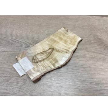 Берёза Пламенная заготовка накладки на головку грифа Смешанный ААА Волна А 5х(90-110-90)х220 мм-5