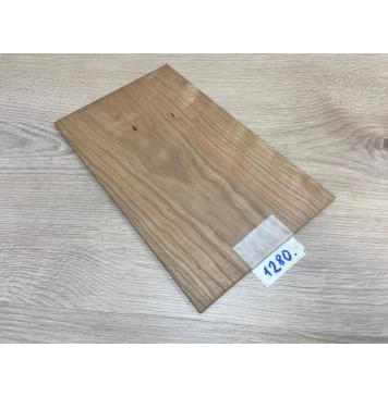 Вишня Американская заготовка накладки на головку грифа Тангент ААА 4.8х156х250 мм-0