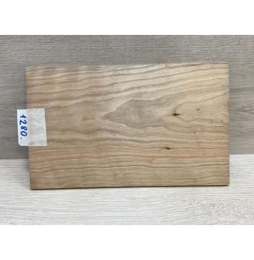 Вишня Американская заготовка накладки на головку грифа Тангент ААА 4.8х156х250 мм-3