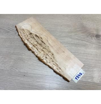 Ольха Кап заготовка накладки на головку грифа Смешанный ААА 3х73-102-90х320 мм-0