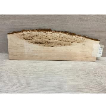 Ольха Кап заготовка накладки на головку грифа Смешанный ААА 3х73-102-90х320 мм-3