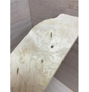 Клён Американский Каповый заготовка накладки на головку грифа Смешанный ААА 8.5х60-100х200 мм-5