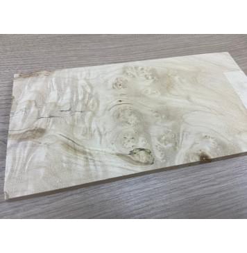 Клён Американский Каповый заготовка накладки на головку грифа Смешанный ААА 8х105х200 мм-2