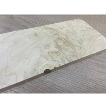 Клён Американский Каповый заготовка накладки на головку грифа Смешанный ААА 8х105х200 мм-4