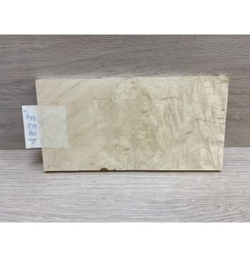 Клён Американский Каповый заготовка накладки на головку грифа Смешанный ААА 8х105х200 мм-5