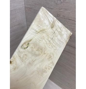 Клён Американский Каповый заготовка накладки на головку грифа Смешанный ААА 8х105х200 мм-7