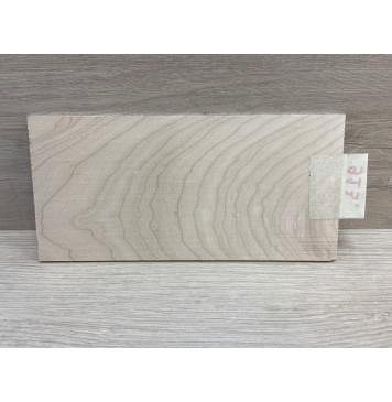 Клён Белый заготовка накладки на головку грифа Тангент ААА 4х109х227 мм-4