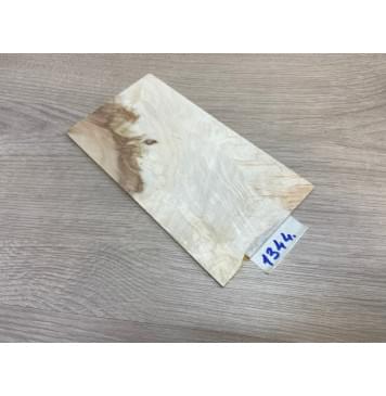 Клён Американский Волнистый заготовка накладки на головку грифа Смешанный ААА Волна АА 5х106х190 мм-0