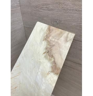 Клён Американский Волнистый заготовка накладки на головку грифа Смешанный ААА Волна АА 5х106х190 мм-3