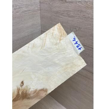 Клён Американский Волнистый заготовка накладки на головку грифа Смешанный ААА Волна АА 5х106х190 мм-1