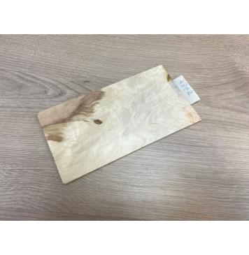 Клён Американский Волнистый заготовка накладки на головку грифа Смешанный ААА Волна АА 4х107х180 мм-7