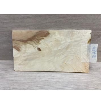 Клён Американский Волнистый заготовка накладки на головку грифа Смешанный ААА Волна АА 4х107х180 мм-6