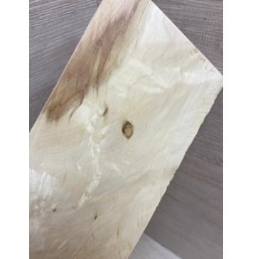 Клён Американский Волнистый заготовка накладки на головку грифа Смешанный ААА Волна АА 4х107х180 мм-4