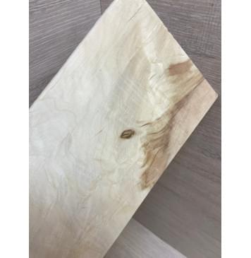 Клён Американский Волнистый заготовка накладки на головку грифа Смешанный ААА Волна АА 4х107х180 мм-3