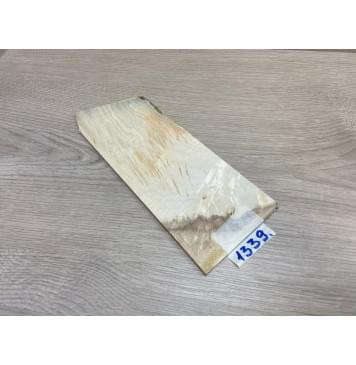 Клён Американский Волнистый заготовка накладки на головку грифа Смешанный ААА Волна АА 4х95х215-245 мм-0