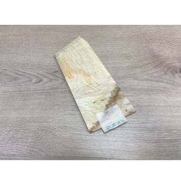 Клён Американский Волнистый заготовка накладки на головку грифа Смешанный ААА Волна АА 4х95х215-245 мм-6