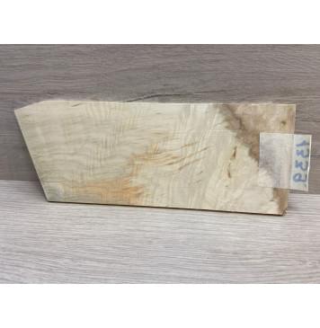 Клён Американский Волнистый заготовка накладки на головку грифа Смешанный ААА Волна АА 4х95х215-245 мм-5