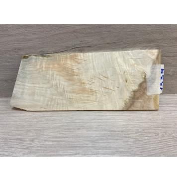 Клён Американский Волнистый заготовка накладки на головку грифа Смешанный ААА Волна АА 4х95х215-245 мм-4