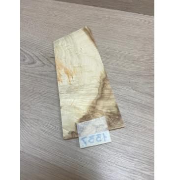 Клён Американский Волнистый заготовка накладки на головку грифа Смешанный ААА Волна АА 4х95х215-245 мм-7