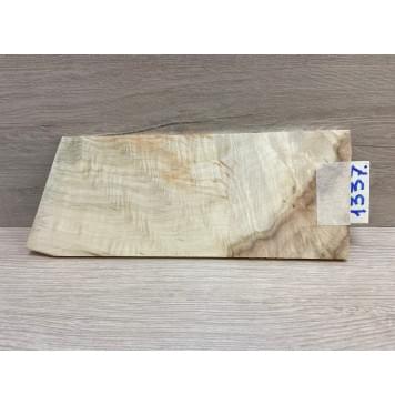 Клён Американский Волнистый заготовка накладки на головку грифа Смешанный ААА Волна АА 4х95х215-245 мм-5