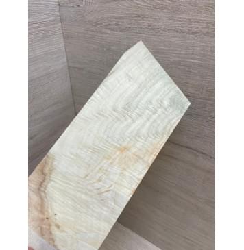 Клён Американский Волнистый заготовка накладки на головку грифа Смешанный ААА Волна АА 4х95х215-245 мм-4