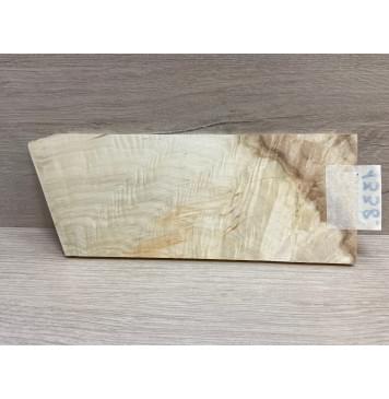Клён Американский Волнистый заготовка накладки на головку грифа Смешанный ААА Волна АА 5х95х215-245 мм-6