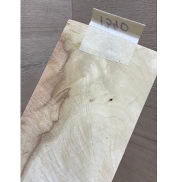 Клён Американский Волнистый заготовка накладки на головку грифа Смешанный ААА Волна АА 5х67-90х205-235 мм-1