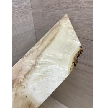 Клён Американский Волнистый заготовка накладки на головку грифа Смешанный ААА Волна АА 6х73-95х200-235 мм-4